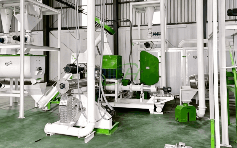 Vietnam 0.5–1 T/H Aquatic Animal Feed Production Line