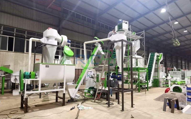 1–2 T/H Rabbit Feed Pellet Making Machine in Nigeria