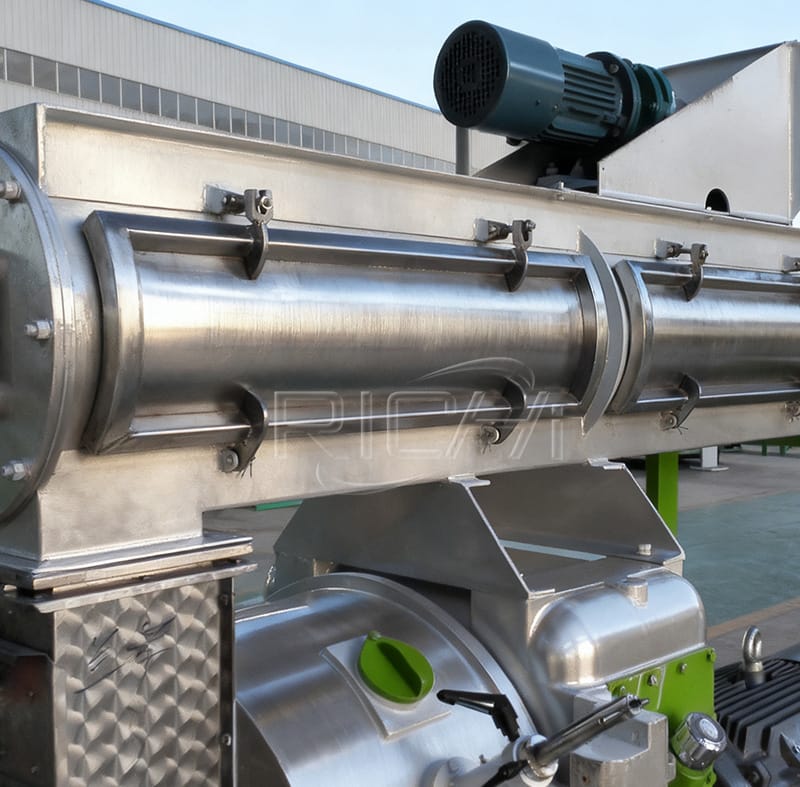 Conditioner for rabbit feed pellet mill
