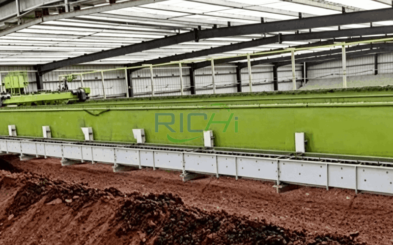 22-26 T/H Cow Manure Pellet Production Line in Brazil