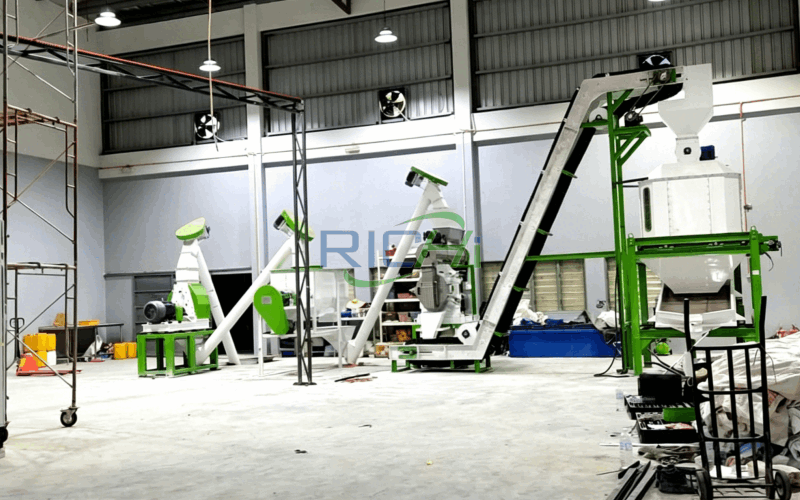 3 T/H Sawdust Pellet Production Line in Brazil