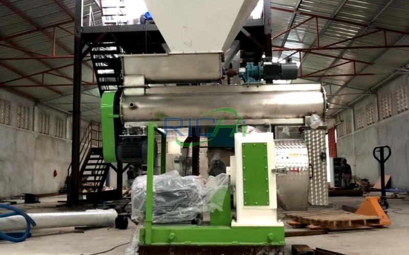 5 T/H Sawdust Pellet Production Line in Romania