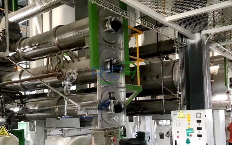 3-4 T/H High-value Shrimp Feed Line in Spain