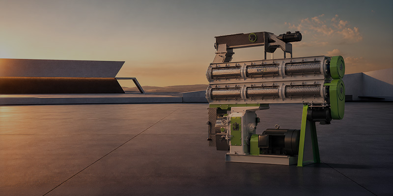 1-2 T/H Pig Feed Pellet Machine in Iran