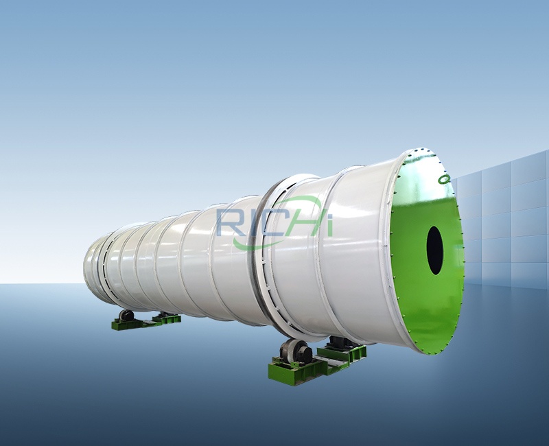 straw raw material dryer