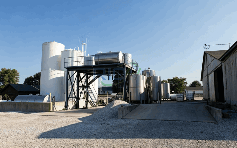 3–5 T/H Cow Manure Pellet Production Line in Kenya