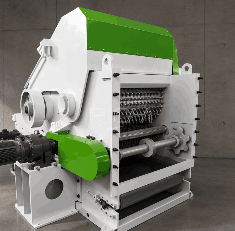crushing chamber of pallet crusher