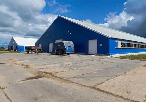 medium-sized pig feed production plant