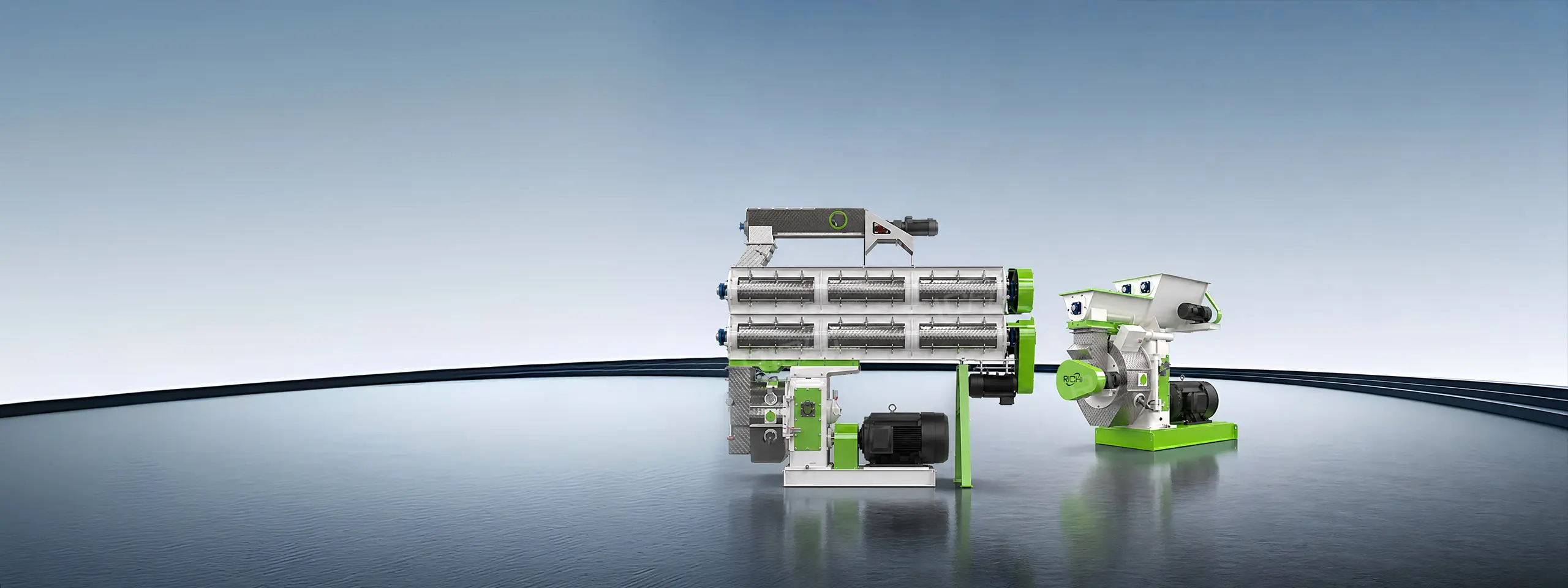 pellet machine banner