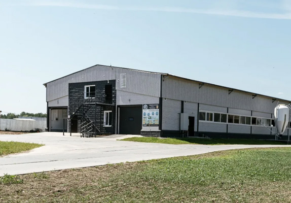 Small pig feed production plant
