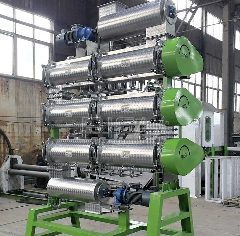 conditioner for shrimp feed pellet mill