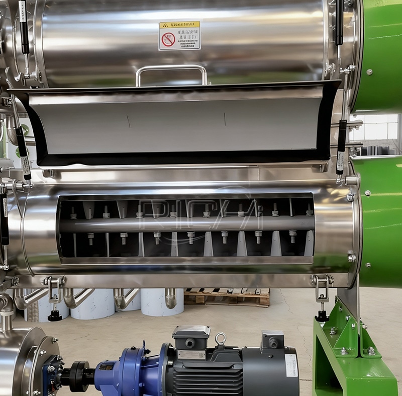 conditioner for straw pellet mill