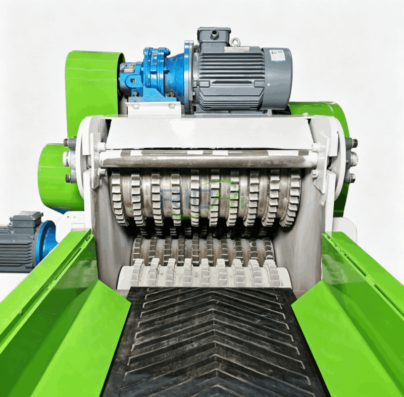wood chipper feed roller