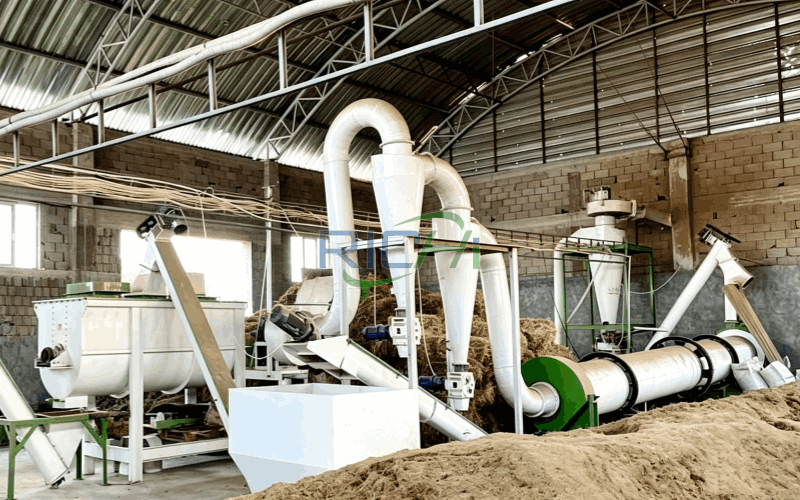 Forage Rotary Drum Dryer in Uzbekistan