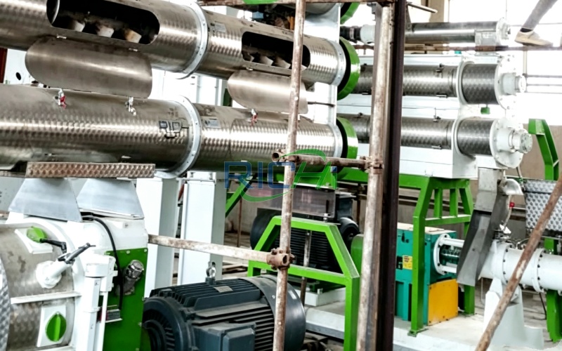 2 T/H Twin Screw Extruder Machine in Iran