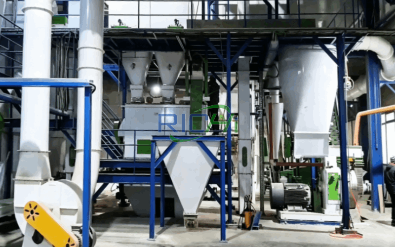 Proyecto de planta de producción de pellets de madera de 2 T/H en Rumanía