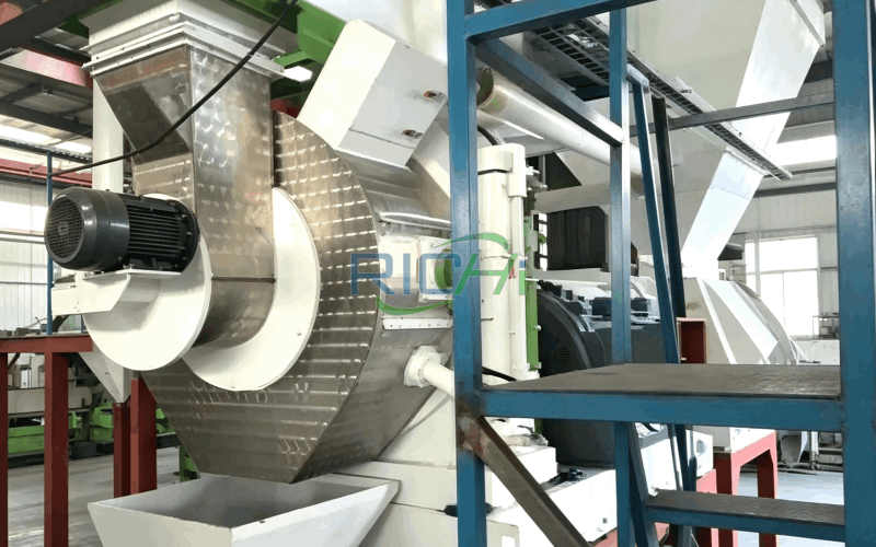 2 T/H Rice Husk Pellet Making Machine in Romania