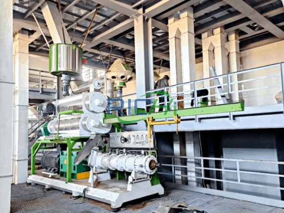 5-6 tph fish feed production line video cover