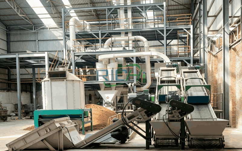 5–6 T/ Poultry Feed Production Line in Zimbabwe