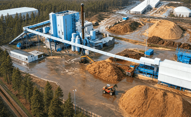US Wood Pellet Production Plant