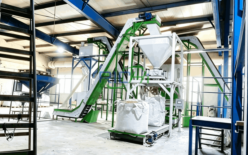 Proyecto de planta de pellets de heno de 12 T/H en EE. UU.