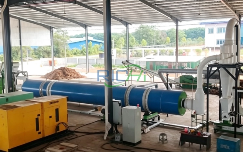 EFB Rotary Drum Dryer in Malaysia