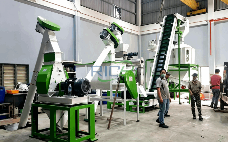 7–8 T/H Poultry Feed Production Line in Malaysia