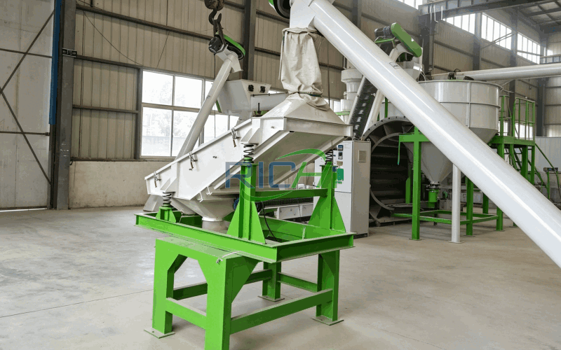 Cribas vibratorias en Australia: línea de producción de pellets de madera de 2-2,5 T/H