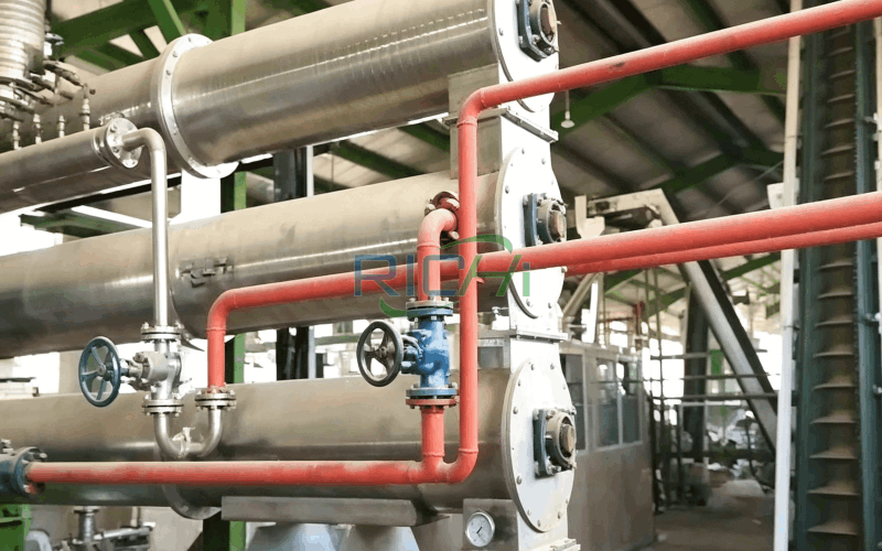 Máquina de fabricación de pienso granulado para camarones de 1,5-2 T/H en Irán