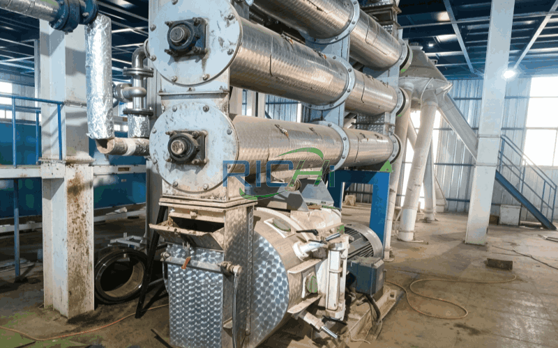 2 T/H Shrimp Feed Pellet Mill in Indonesia