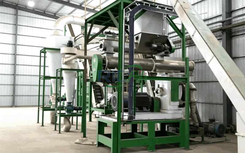 3-4 T/H Alfalfa Pellet Machine for Sale in Argentina