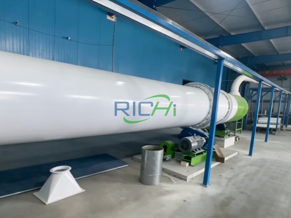 video cover of drying drum in Romanian production line