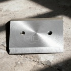 Dog food extruder blade