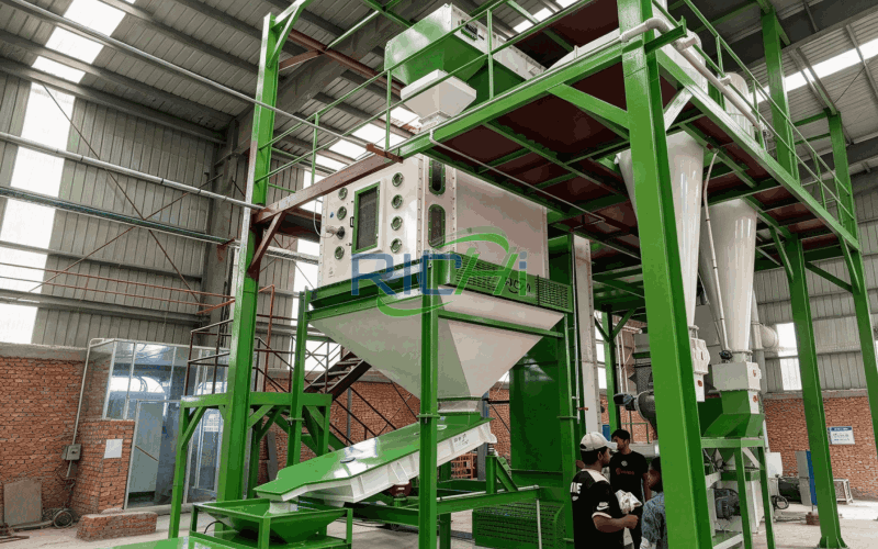 20 T/H Counterflow Pellet Cooler in Bangladesh