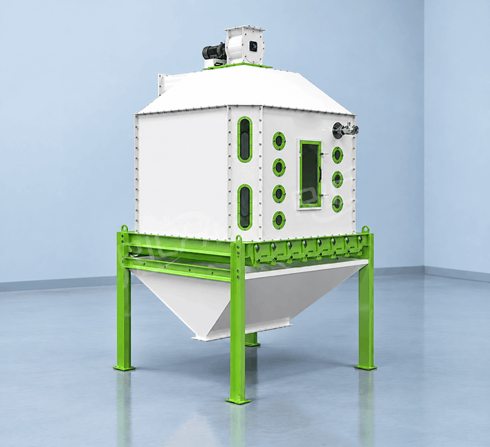 RICHI counterflow pellet cooler