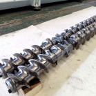Dog food extruder screw