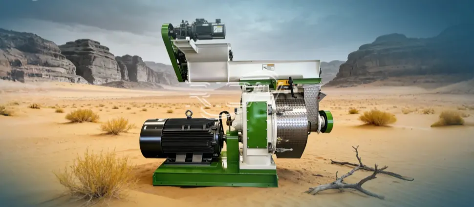 Appearance of the Bagasse Pelletizing Machine