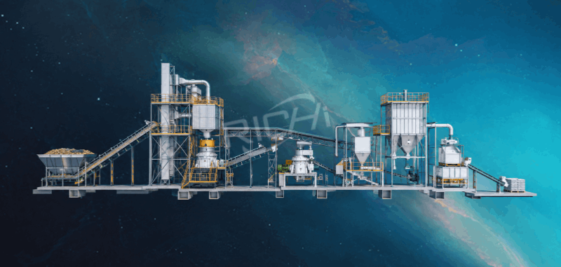 Engineering Drawings for Peanut Shell Pellet Production Line