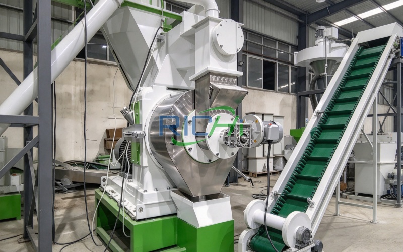 400 KG/H Paper Pellet Press in Mauritius