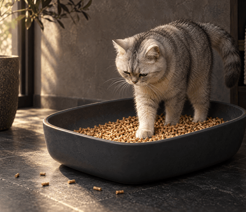 paper pellet for cat litter